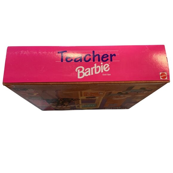 Teacher Barbie Doll & Kids Gift Set 1995 Mattel 13914 Rare 1st Ed. No Underwear - Picture 11 of 12